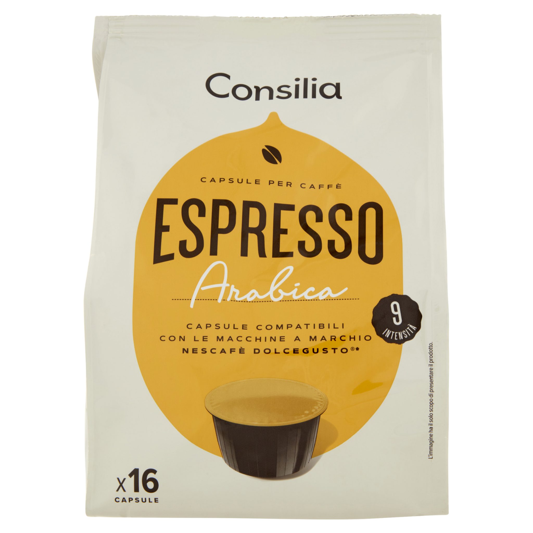 Capsula Caffè Dolce Gusto Espresso Arabica Consilia (16x7g)