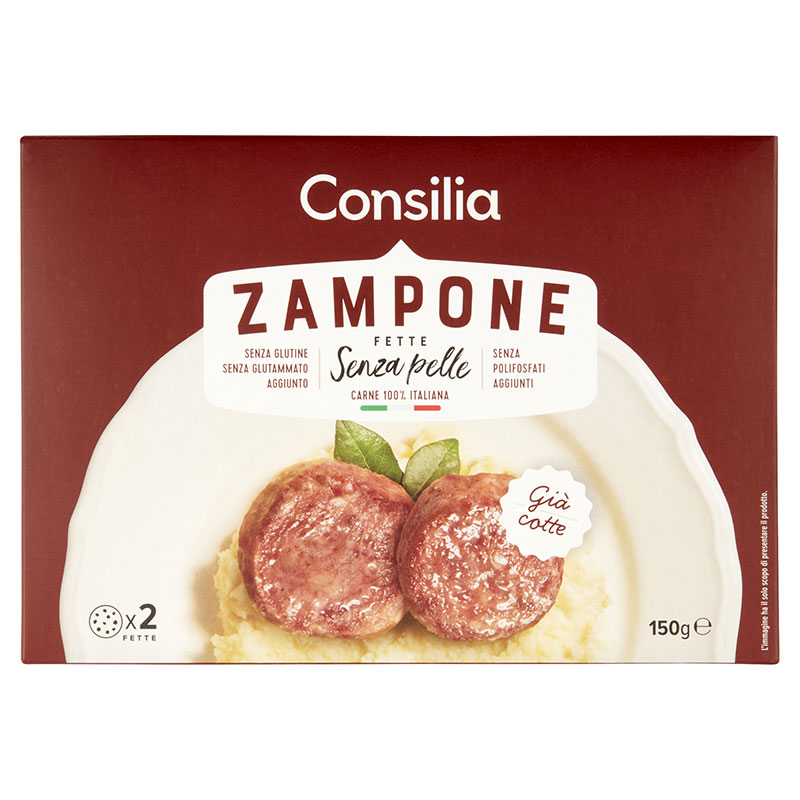 Consilia Fette di Zampone senza pelle